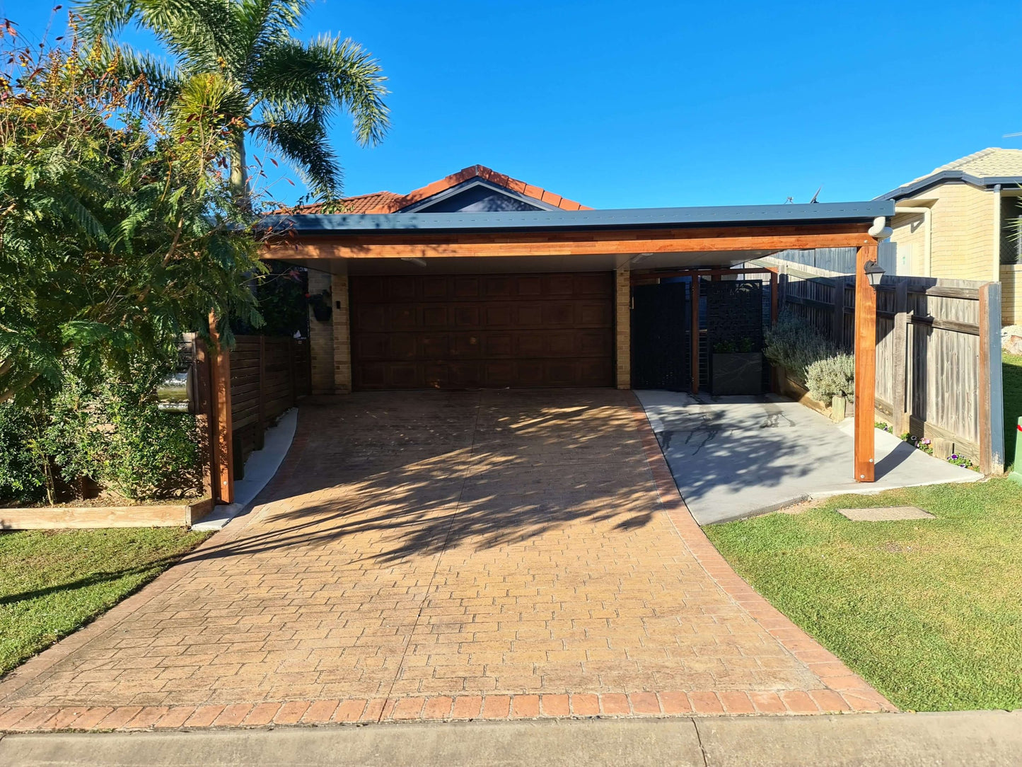 Insulated Patio/Carport Masonry/Brick/Concrete Wall 4.5 x 7.0m