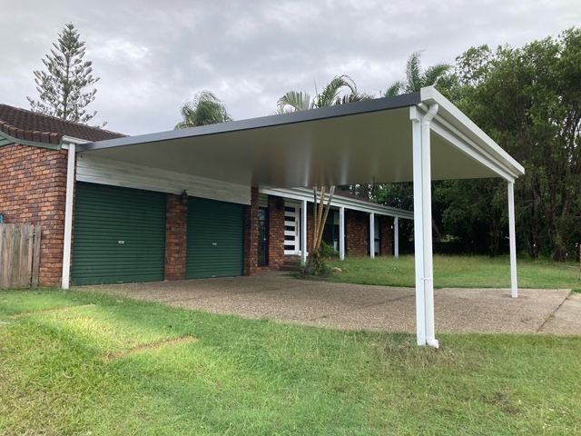 Insulated Patio/Carport Timber Fascia Kit. Quick and easy installation.