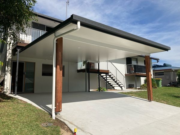 Insulated Patio/Carport Timber Fascia 6 x 5.0m