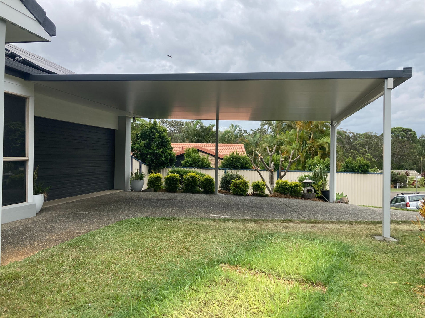 Insulated Patio/Carport Timber Fascia 4.5 x 5.0m