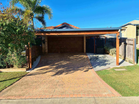 Insulated Patio/Carport Timber Wall 7 x 4.9m