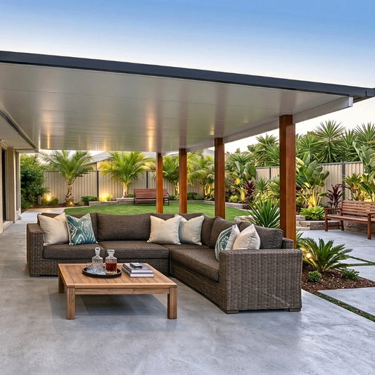 Insulated Patio/Carport Timber Wall 11 x 5.0m