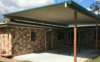 DIY Kit: V-Line Single Skin Patio/Carport Flyover 12 x 4.1m