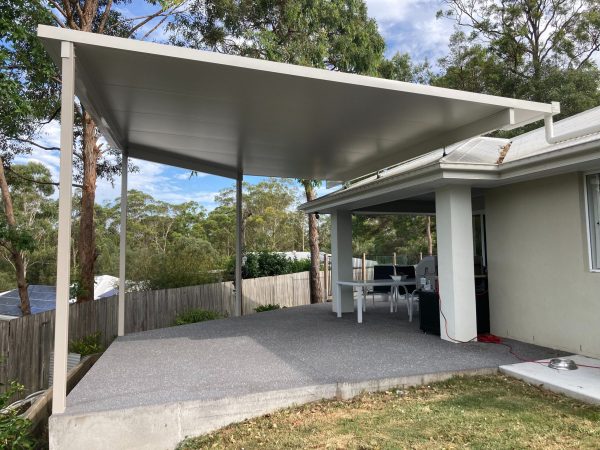 Insulated panels in flyover patio kit and carport kit by online patios