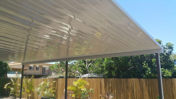 DIY KIT - single skin flyover patio roof
